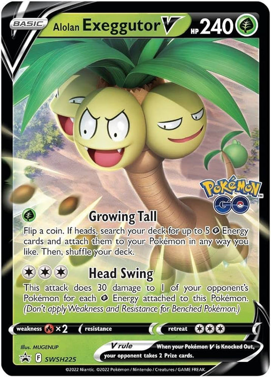 Alolan exeggutor V Promo [SWSH225]