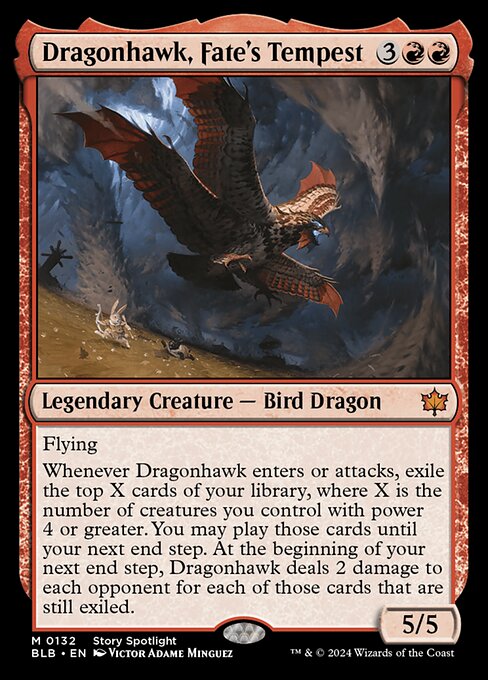 Dragonhawk, Fate's Tempest (Foil)