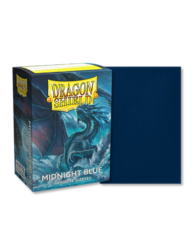 Dragon Shield Sleeves Matte Midnight Blue (100)