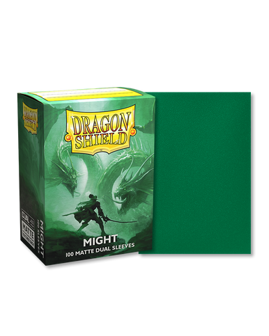 Dragon Shield Dual Matte Sleeves - Might (100)