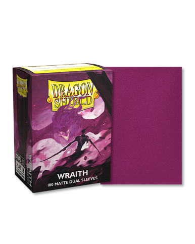 Dragon Shield Dual Matte Sleeves - Wraith 'Alaric, Chaos Wraith' (100)